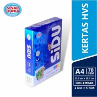 SIDU A4 70 Gram HVS Paper
