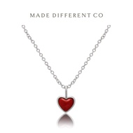 [Made Different Co] Sliver Emmi Love Necklace