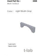 [USED PARTS] U111-3308 : Arch 1 x 8 x 2
