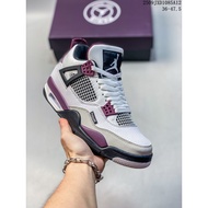 Air Jordan 4 Retro "White/Midnight Navy" AJ4 Mid-Top Retro Casual Sports Culture Basketball Shoes 6B