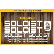 Sticker cutting fixie mtb bikes soloist cutting bicycle sticker