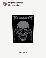 Patch Emblem Badge Vic Rattlehead Bg Musik Band MEGADETH Backpatch