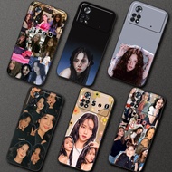 Fashionable soft black phone case for Xiaomi Poco X4 Pro 5G SX21 jisoo caseg