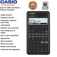 *ORIGINAL* Casio FC-200V Financial Calculator 2nd Edition (New Model)