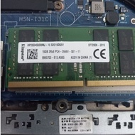 Memory RAM LAPTOP 16GB SODIMM KINGSTON 2Rx8 PC4 2666V SE1 Copotan unit Guaranteed Normal