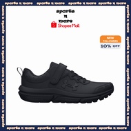 Under Armour Assert 10 AC Synthetic Kids-Sports/School Shoes |Black| 3027100-001