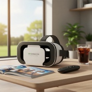 VR Glasses 3D Headset for iPhone/Android 4.7-6.5 Immersive Entertainment Movies & Games Portable