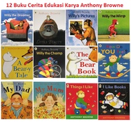 12 Buku Cerita Anthony Browne Bahasa Inggris Gratis CD Buku Edukasi Anak - English Story Book for Ed