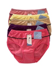 promo 6 pcs CD Wanita Super Soft Full Katun Lembut Nyaman Elastis Size L.XL.XXL - Dewasa, Mini Boxer