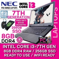 NEC INTEL LAPTOP CORE I5-4Th GEN 8Gb 4Gb MEMORY 240Gb 120Gb SSD / 320Gb HDD (Preloved)