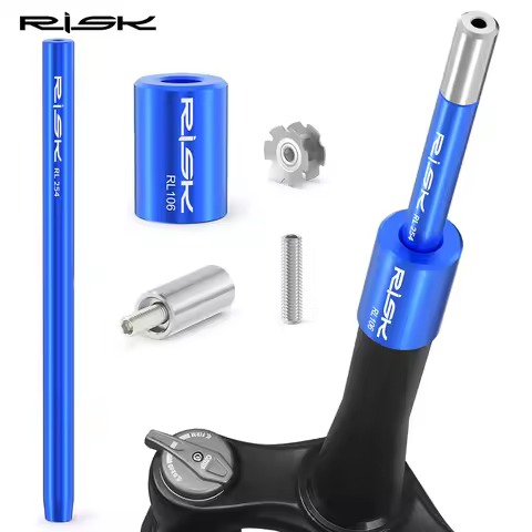 RISK Bike Bicycle Fork Star Nut Removal and Installation Driver Tool Repair Installer 1-1/8”28.6mm P