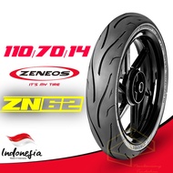 Zeneos ZN62 110/70 R14 Motorcycle Tire Tubeless