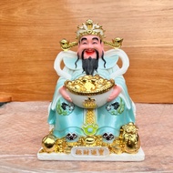 [10inch] Statue of Mr. Than Tien to attract wealth High quality imported stone 25cm high - brocade b