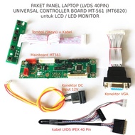 Laptop Panel Package - Universal Controller Board mainboard LCD/LED Monitor MT-561 - LVDS 40pin