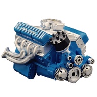 Cison V8 Engine Kit Gasoline Gasoline Ohv V8 Small-Block Engine Model Kits V8 Engine Kits Build Stem