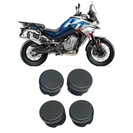 4PCS Motorcycle Crash Bar Frame Hole Cover Caps Plug Decorative Frame Cap Set For CFMOTO 700MT MT700