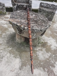 TONGKAT TUNGGAL PANALUAN - TONGKAT MISTIS BATAK TOBA UKIRAN