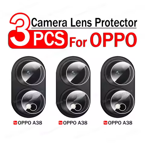 3PCS HD Back Camera Lens Protector For OPPO A38 A78 A98 A58 A18 A5 A9 2020 A96 A60 A79 A91 A52 A72 A