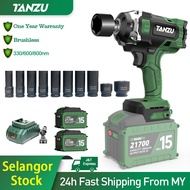 TANZU 21700 330/600/800/1000N.m Cordless Electric Impact Wrench (9.0Ah)