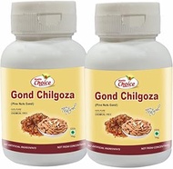 Harc Herbal Canada Health Choice Gond Chilgoza | 60G(Pack Of 2) | (Pine Nut Gum) A Natural Raw Herbs