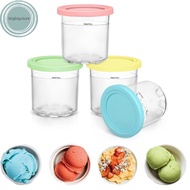 bigbigstore Ice Cream Pints Cup For Ninja Creamie Ice Cream Maker Cups Reusable Can Store Ice Cream Pints Containers With Sealing sg