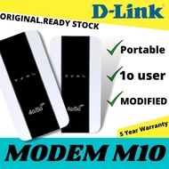 {D-Link} M10 Modified Unlimited Hotspot 4G LTE Modem Router MOD