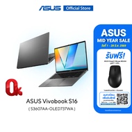 ASUS Vivobook S 16 S3607AA-OLED737WA 16 Inch Thin and Light Laptop 60Hz FHD+ OLED Intel Core Ultra 7