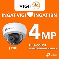TP-Link VIGI C240 Kamera Kubah 4MP (2.8mm) – Pengesanan Pintar, Manusia/Kenderaan, WDR, H.265+, PoE/