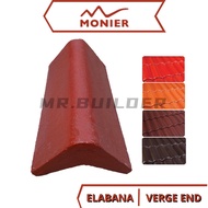 MONIER Elabana Universal Verge End Tile Roof Tiles Fitting Atap