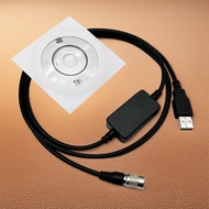 NEW 6pin USB Download data Cable for Topcon Sokkia Gowin Total Station win8/7/10