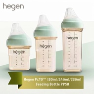 Hegen PCTO Feeding Bottle PPSU Baby Newborn Kids Nursing Bottle Drinking Bottle Teat Botol Susu Puti