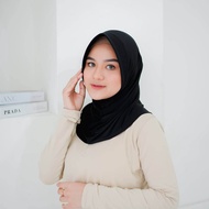 PUSSAT Clemira Jilbab Bergo Pet Sport Spandek Jersey Hijab Voli Megawati Red Spark Hijab Olahraga Si