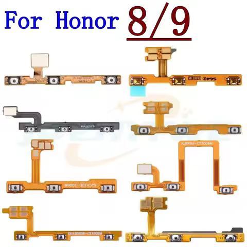 Original For Honor 8 Lite 8A 8X 8C 9A 9C 9X 9 Lite Pro Side Button Key Switch Volume Power On Off Fl