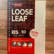 Loose leaf B5 contains 50 sheets B5 paper refill Loose leaf paper