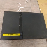 故障光碟不轉PS2 PlayStation2 SCPH-75007 遊戲主機 薄機 黑色