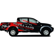 New ranger triton hilux navara strada Car sticker sticker