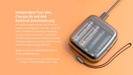 เครื่องชาร์จอัจฉริยะ XTAR BC4 4ช่องชาร์จ สำหรับถ่านAA , AAA  NiMH 1.2V / LION 1.5 V จ่ายไฟชาร์จอุปกร