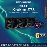 NZXT Kraken Z73 | LGA 1700 Compatible | 360mm CPU Liquid Cooler with LCD Display