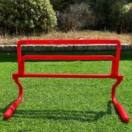 Set Of 4 Adjustable Agility Hurdles - ABS Material Sports Training Equipment, Featuring Curved Desig