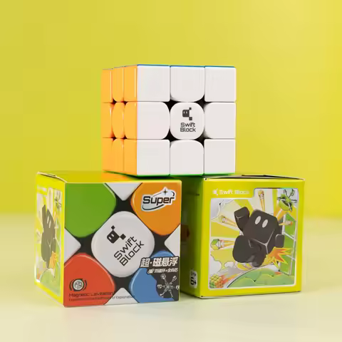 GAN Swift 3x3 Super Maglev UV Magic Cube Gan 3X3 Speed Cube Puzzle Toys Cubo Magico Kid Gift