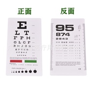 PVC Vision Gauge Neutral Double-Sided Vision Gauge Plastic Vision Gauge [cxSE]
