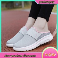 [35-42]lightweight women Half shoes mesh Slip on Shoes Causal shoes for women