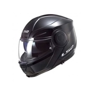 HELMET LS2 FF902 SCOPE II SOLID GLOSS BLACK MODULAR