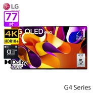 LG OLED77G4PCA G4系列 77 吋 OLED evo 4K 智能電視 2024新款/升級 α11 4K AI 處理器/亮度提升