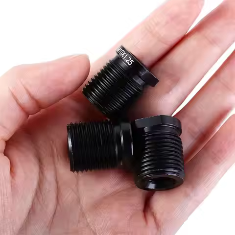 Universal M8 M10 M12 M8*1.25 M10*1.5 M10*1.25 Shifter Screw Adapter Auto Gear Stick Shifter Knob Shi