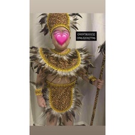 KATUTUBONG KASUOTAN , Ati-atihan Costume Set ( 3yr old to 8yrs old Only)