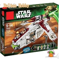 GOMORA Toy GM2X Compatible with /Star Wars/Republic Gunship/75021/05041/180012/50002/X19046/Building