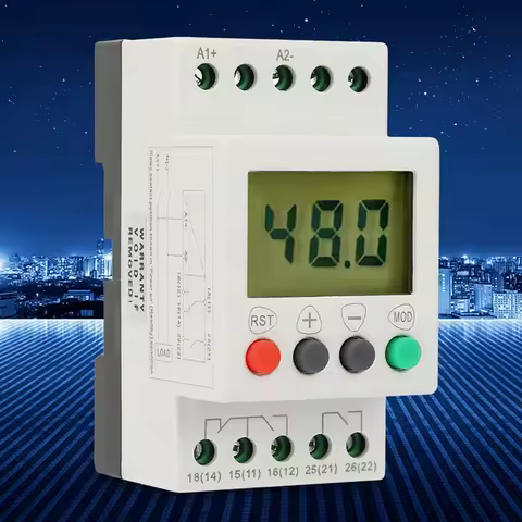 Voltage Detection Relay SVR1000 Voltage Protection Digital Single Phase Monitoring Protection Relays