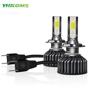 YHKOMS  Car Headlight H4 H7 LED H1 H8 H9 H11 9005 9006 LED Bulb Auto Fog Light 12V 3000K 4300K 5000K