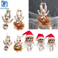 [Gazechimp] Haunted Doll Creepy Doll Scary Doll Animated Doll Durable PVC Construction Distinct Bloo